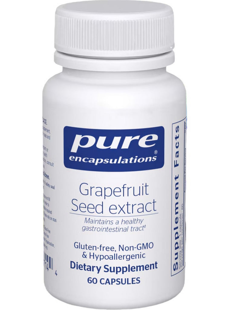 Pure Encapsulations, Grapefruit Seed extract, 60 vcaps