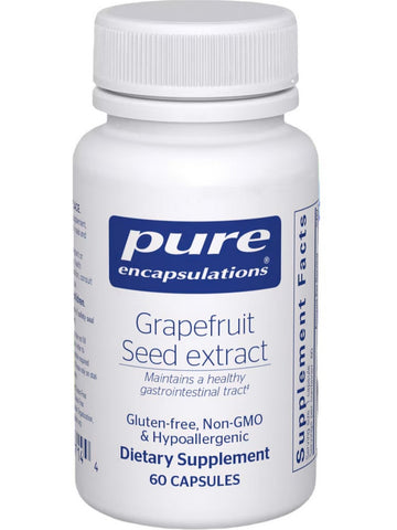 Pure Encapsulations, Grapefruit Seed extract, 60 vcaps