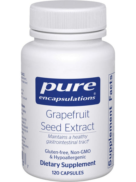 Pure Encapsulations, Grapefruit Seed Extract, 250 mg, 120 vcaps