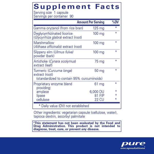 Pure Encapsulations, Heartburn Essentials, 90 Capsules