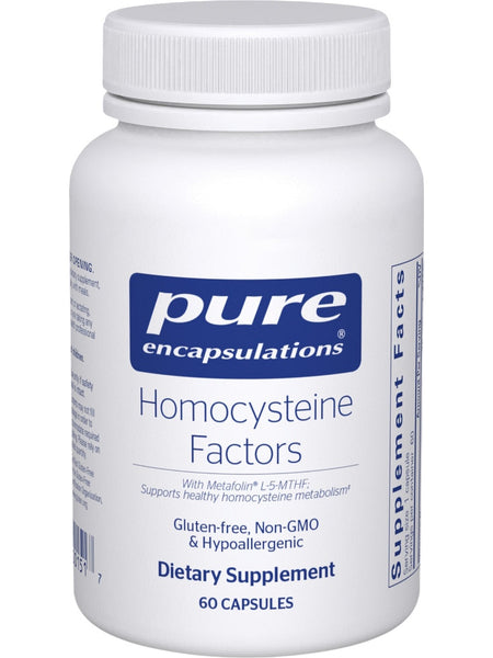 Pure Encapsulations, Homocysteine Factors, 60 Capsules