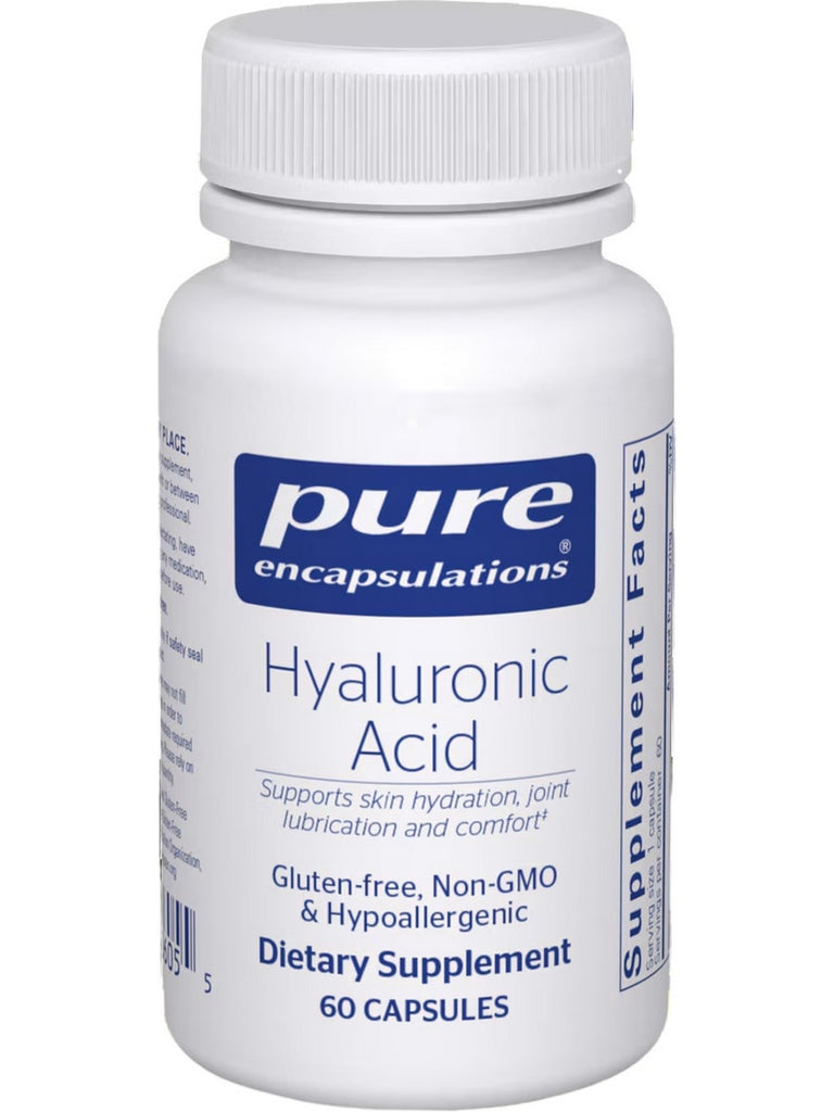 Pure Encapsulations, Hyaluronic Acid, 60 Capsules