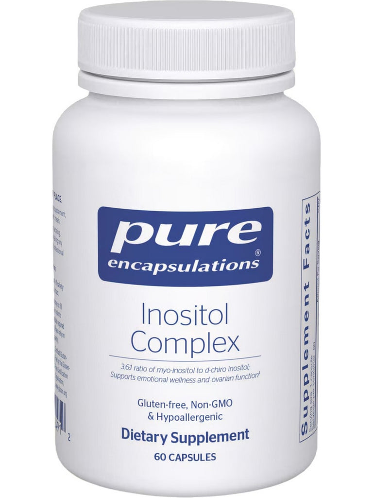 Pure Encapsulations, Inositol Complex, 60 Capsules