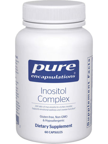 Pure Encapsulations, Inositol Complex, 60 Capsules