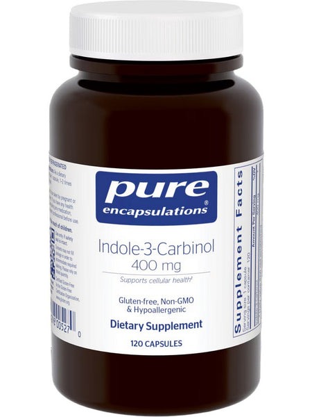 Pure Encapsulations, Indole-3-Carbinol, 400 mg, 120 vcaps