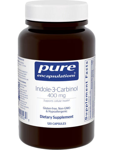 Pure Encapsulations, Indole-3-Carbinol, 400 mg, 120 vcaps