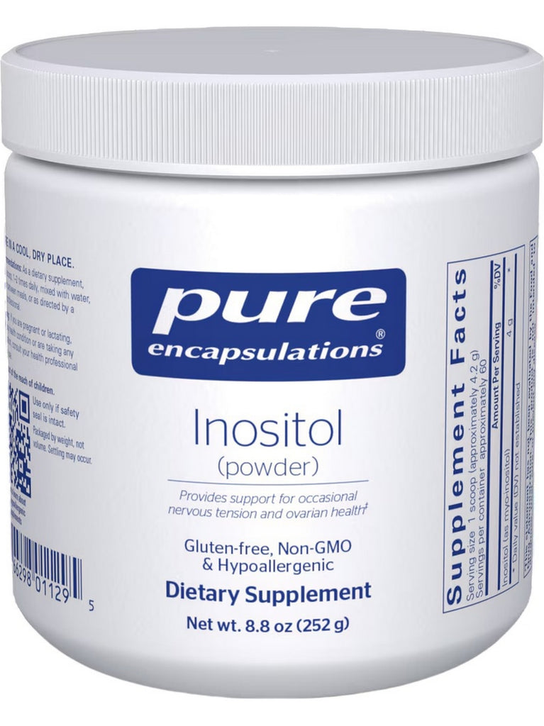 Pure Encapsulations, Inositol (powder), 250 gms