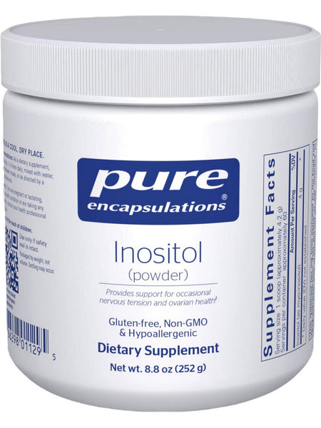 Pure Encapsulations, Inositol (powder), 250 gms