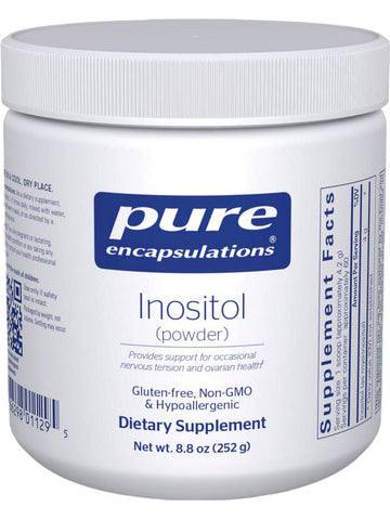 Pure Encapsulations, Inositol (powder), 250 gms