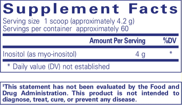Pure Encapsulations, Inositol, powder, 250 gms