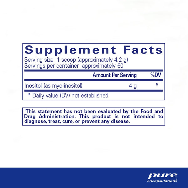 Pure Encapsulations, Inositol (Powder), 8.8 oz