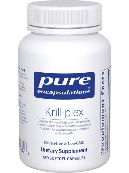 Pure Encapsulations, Krill-plex, 500 mg, 120 gels