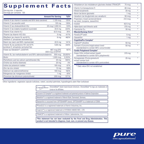 Pure Encapsulations, Longevity Nutrients, 240 Capsules