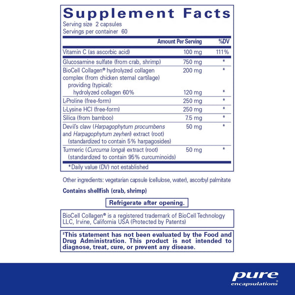 Pure Encapsulations, Ligament Restore, 120 Capsules