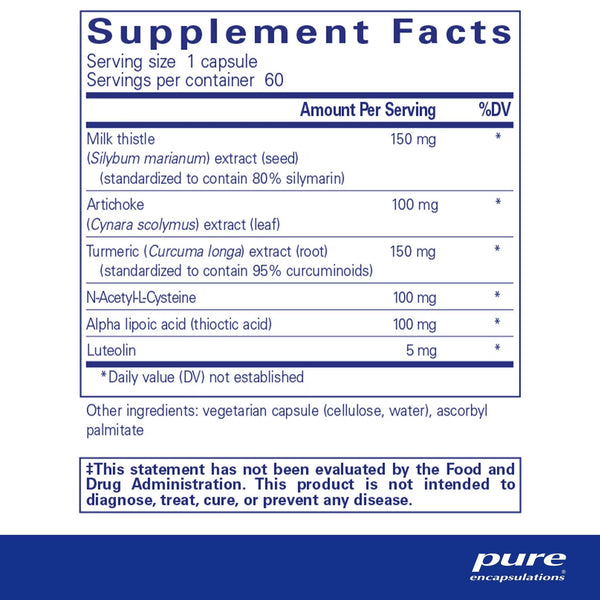 Pure Encapsulations, LVR Formula, 60 Capsules