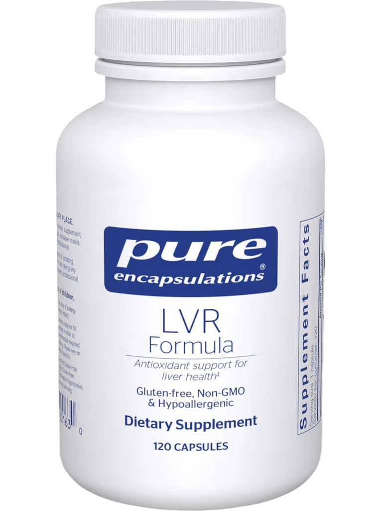 Pure Encapsulations, LVR Formula, 120 vcaps
