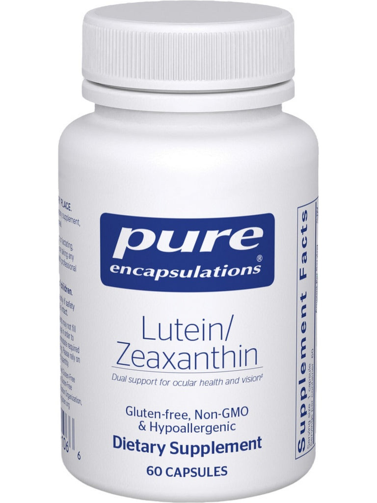 Pure Encapsulations, Lutein/Zeaxanthin, 60 vcaps