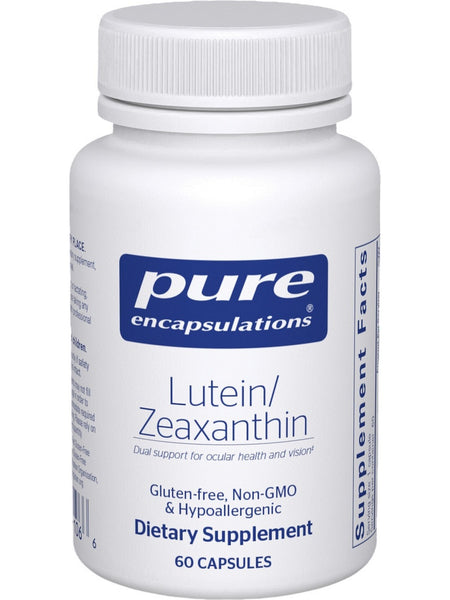 Pure Encapsulations, Lutein/Zeaxanthin, 60 vcaps
