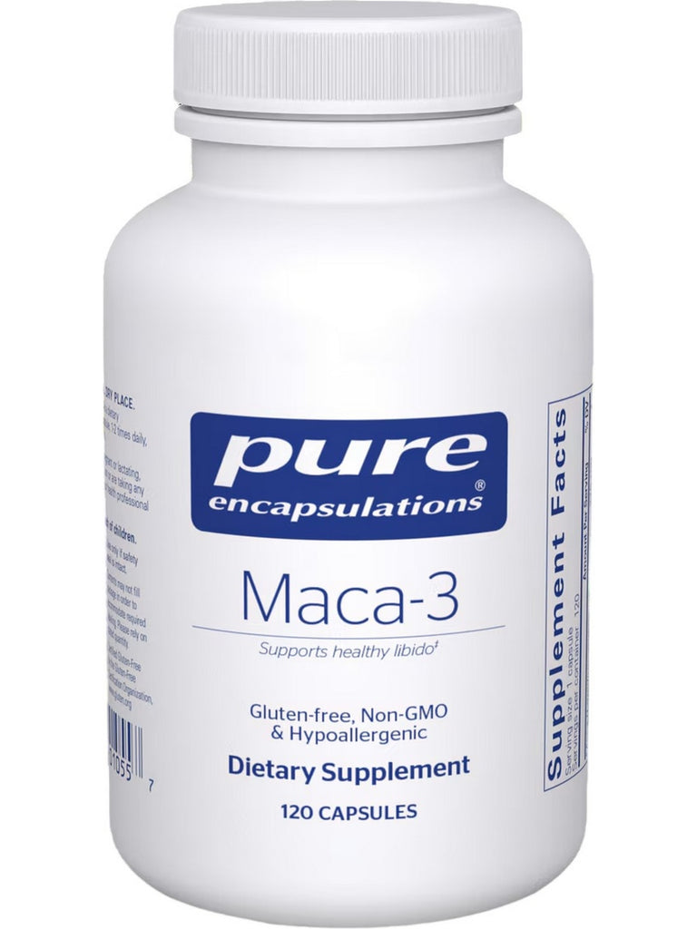 Pure Encapsulations, Maca-3, 120 Capsules
