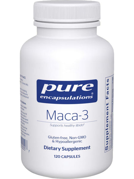 Pure Encapsulations, Maca-3, 120 Capsules