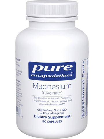 Pure Encapsulations, Magnesium (Glycinate), 90 Capsules
