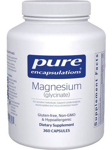Pure Encapsulations, Magnesium (Glycinate), 360 Capsules