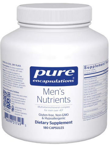 Pure Encapsulations, Men's Nutrients, 180 Capsules
