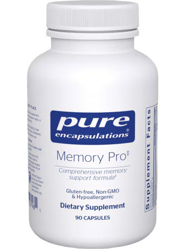 Pure Encapsulations, Memory Pro, 90 caps