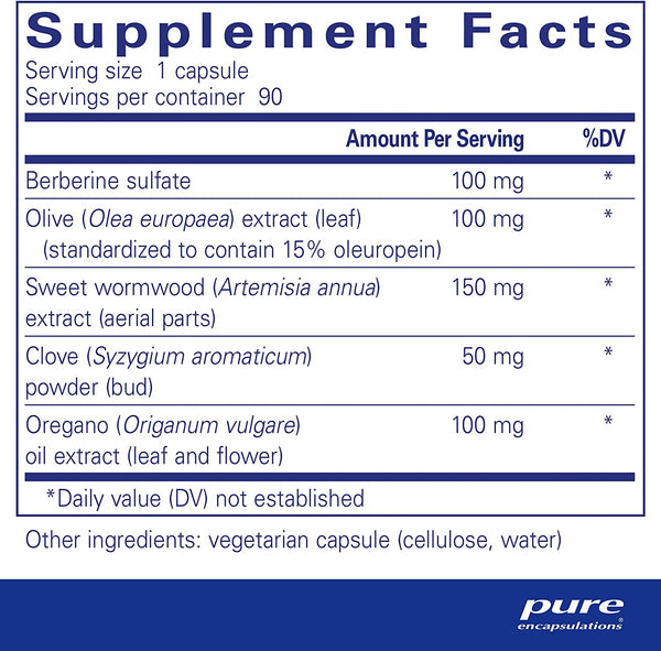 Pure Encapsulations, MicroDefense w/ Oregano, 90 caps