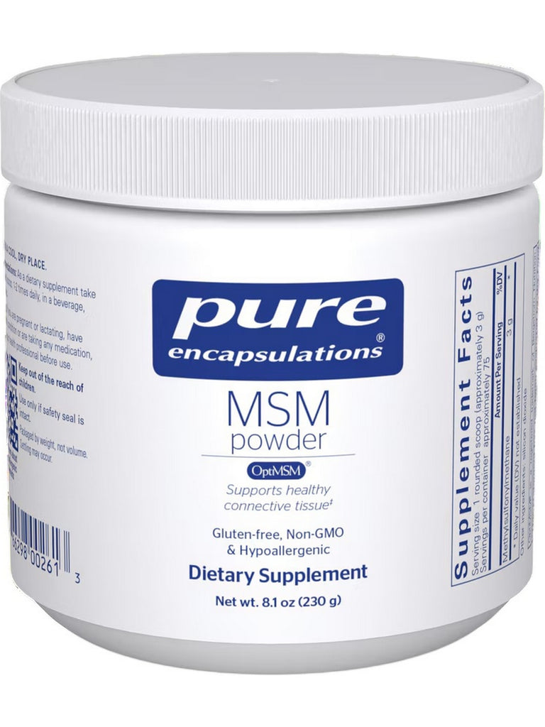 Pure Encapsulations, MSM Powder, 8.1 oz
