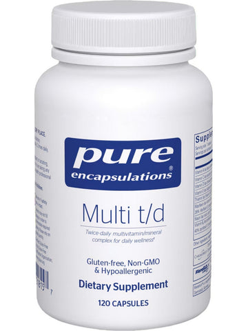 Pure Encapsulations, Multi T/D, 120 Capsules