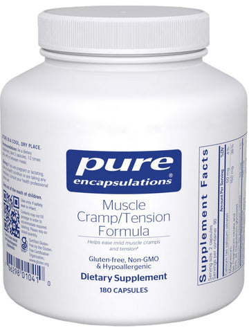 Pure Encapsulations, Muscle Cramp/Tension Formula, 180 Capsules