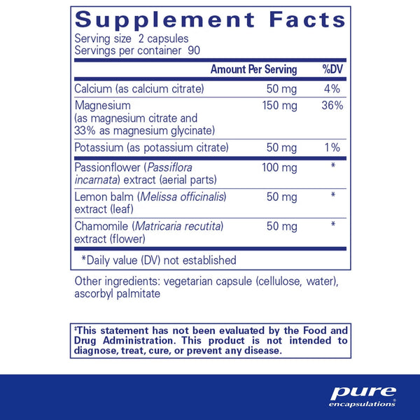 Pure Encapsulations, Muscle Cramp/Tension Formula, 180 Capsules