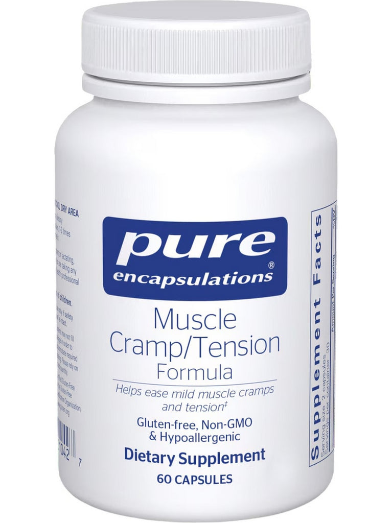 Pure Encapsulations, Muscle Cramp/Tension Formula, 60 Capsules
