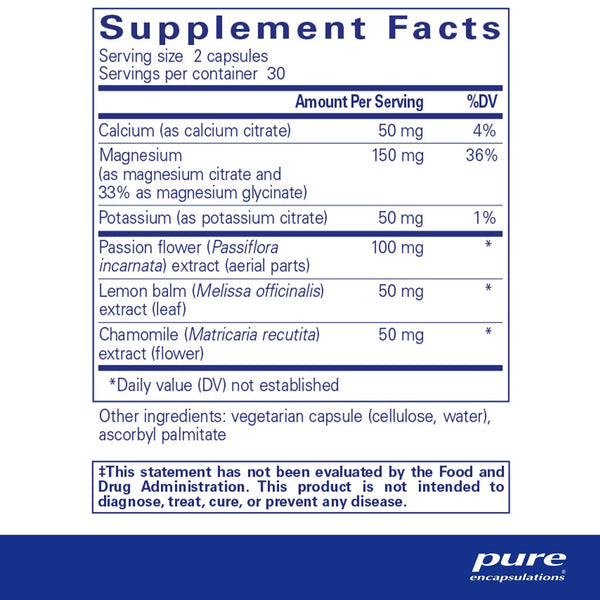Pure Encapsulations, Muscle Cramp/Tension Formula, 60 Capsules