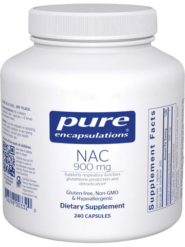 Pure Encapsulations, NAC, 900 mg, 240 vcaps