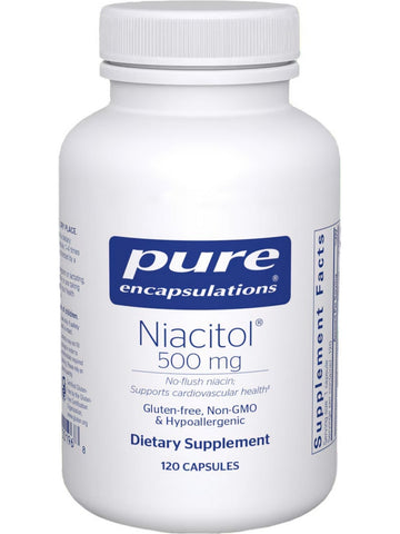 Pure Encapsulations, Niacitol, 500 mg, 120 vcaps