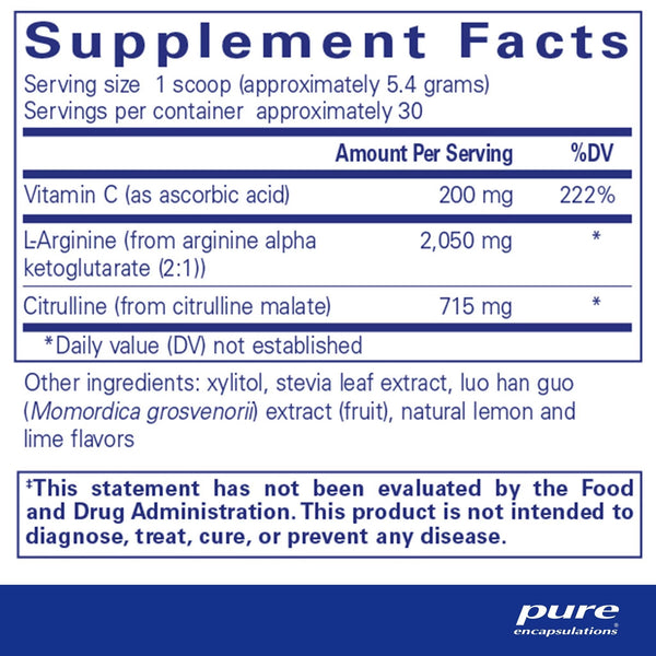 Pure Encapsulations, Nitric Oxide Support, 5.7 oz