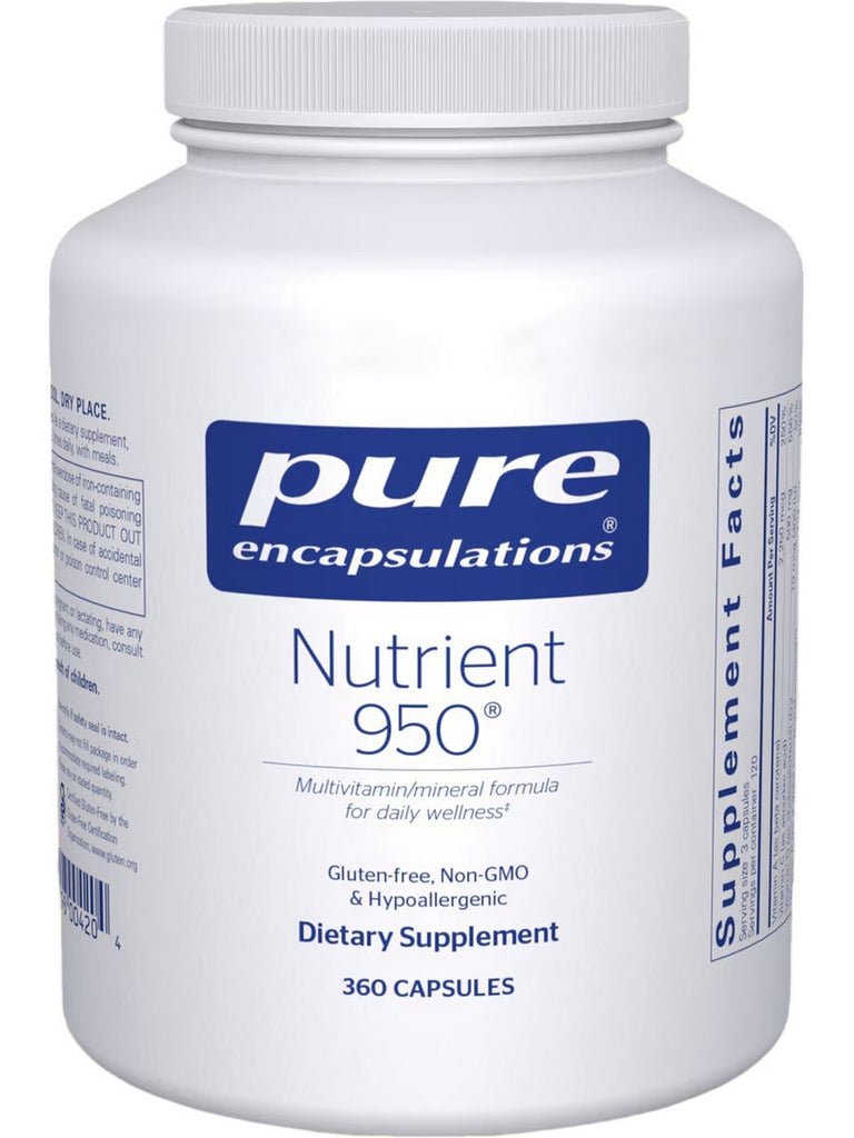 Pure Encapsulations, Nutrient 950, 360 Capsules