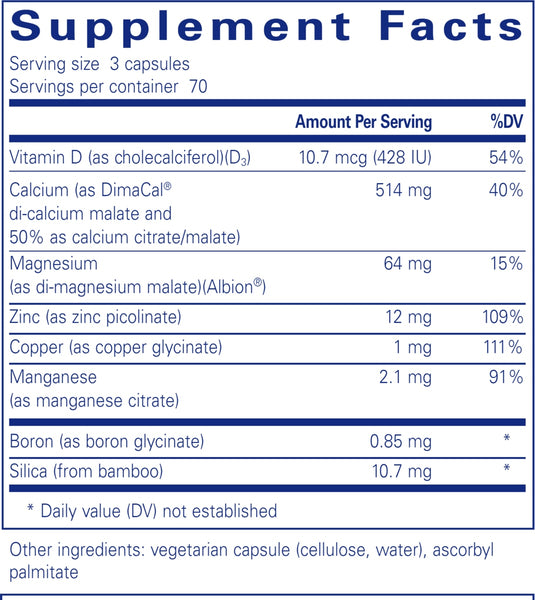 Pure Encapsulations, OsteoBalance, 210 vcaps