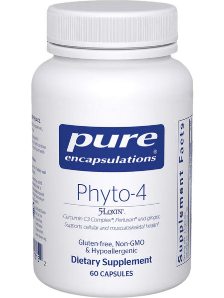 Pure Encapsulations, Phyto 4, 60 vcaps