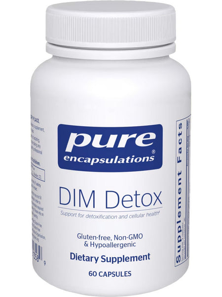 Pure Encapsulations, DIM Detox, 60 vcaps