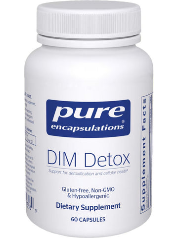 Pure Encapsulations, DIM Detox, 60 vcaps