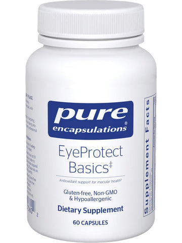 Pure Encapsulations, EyeProtect Basics, 60 vcaps