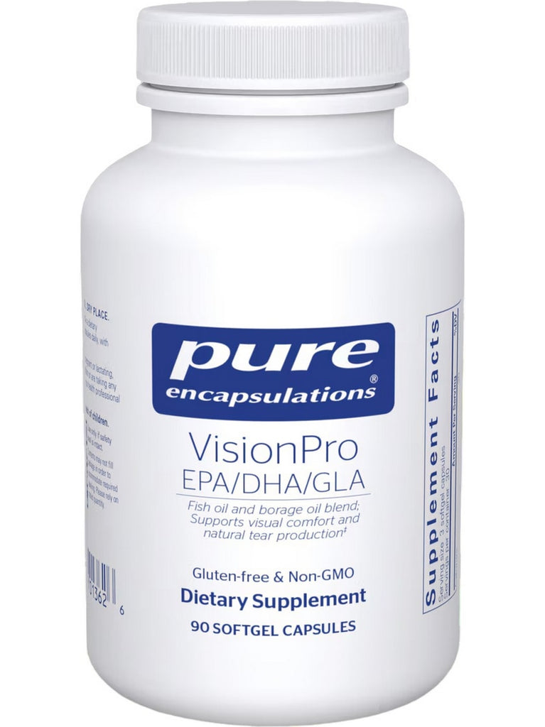 Pure Encapsulations, VisionPro EPA/DHA/GLA, 90 caps