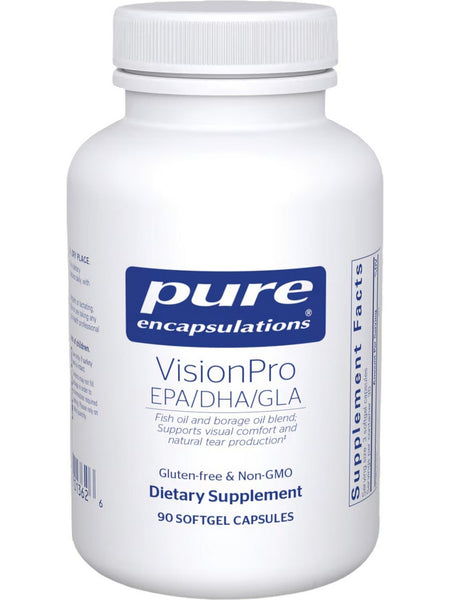 Pure Encapsulations, VisionPro EPA/DHA/GLA, 90 caps