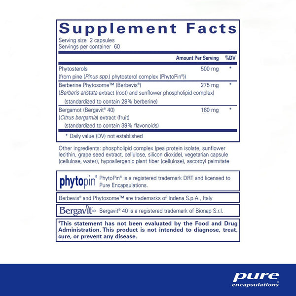 Pure Encapsulations, CholestePure Plus, 120 Capsules