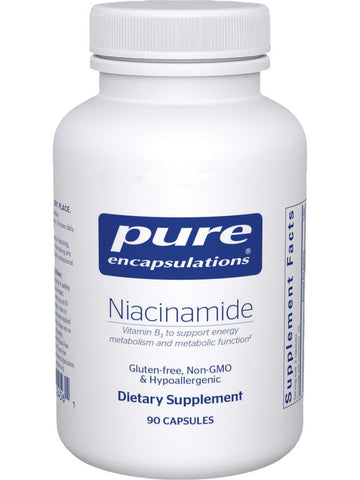 Pure Encapsulations, Niacinamide, 90 vcaps