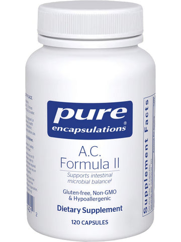Pure Encapsulations, A.C. Formula II, 120 Capsules