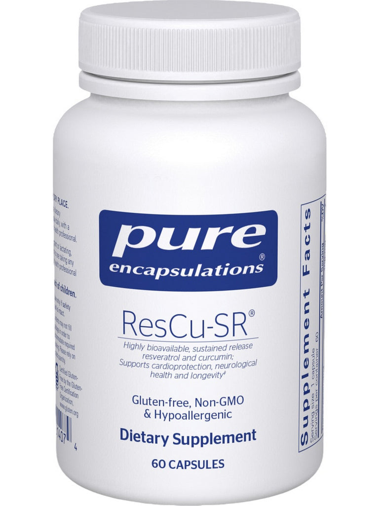 Pure Encapsulations, ResCu-SR, 60 vcaps